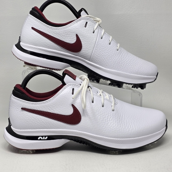 Nike Air Zoom Victory Tour 3 Men’s Size 7.5 Golf Shoes White Maroon DV6798-104 main image 10